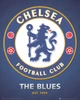 Chelsea Club Crest 2013 Poster Print