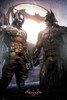 Batman Arkham Knight Arkham Knight And Batman Poster Print