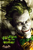 Batman Arkham Asylum Joker Poster Print