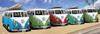 Vw Camper Campers Beach Poster Print