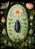 Botanical Beetles 5 Poster Print - Dutch Lady The