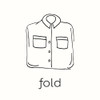 Fold Poster Print - Rose Design Corinne