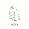 Iron Poster Print - Rose Design Corinne