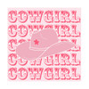 Cowgirl Hat Poster Print - Rose Design Corinne