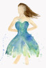 Fashionista 2 Poster Print - Rose Design Corinne