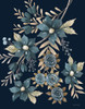 Beautiful Blue Blooms I Poster Print - Cindy Jacobs