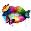 BUTTERFLY KISS Poster Print - Patrice Murciano (24 x 24)