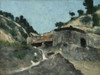 Landscape with Water Mill  Poster Print by Paul C√©zanne