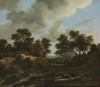 Wooded and Hilly Landscape  Poster Print by Jacob van Ruisdael