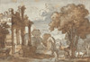 Landscape Poster Print by Style of Claude Lorrain