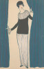 Les Rideau Qui Secarte  Poster Print by Georges Lepape