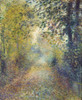In the Woods Poster Print by Pierre-Auguste Renoir