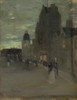 Street in Oban, Night Poster Print by James Guthrie