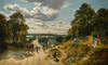London from Shooters Hill  Poster Print by Samuel Bough