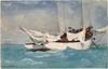 Key West, Hauling Anchor  Poster Print by Winslow Homer