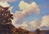 Autumn Mountain Landscape Poster Print by Anonymous