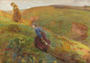 The Wood Gatherers  Poster Print by John William North