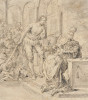Sacrificial Scene  Poster Print by Leonaert Bramer