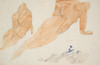 Two Reclining Nudes Poster Print by Auguste Rodin