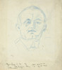 Self-Portrait Poster Print by Edvard Munch