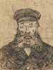 Portrait of Joseph Roulin  Poster Print by Vincent van Gogh