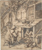 The Cobbler  Poster Print by Adriaen van Ostade