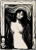 Madonna Poster Print by Edvard Munch