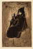 Old Woman Poster Print by Edvard Munch
