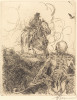 The Obstacle   Poster Print by Albert Besnard