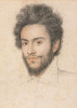 Young Man with a Beard  Poster Print by Fran‚îú¬∫ois Quesnel