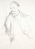 Thomas Hardy  Poster Print by William Rothenstein