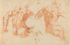 Two Nudes  Poster Print by Italian School