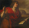 Saint John the Evangelist  Poster Print by Roman School