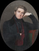Portrait of a man Poster Print by Pauline Augustin