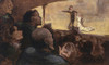 Le Drame Poster Print by Honor‚îú‚åê Daumier