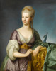 A portrait of a noblewoman as Juno Poster Print by Anton Von Maron