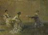 The Gossip  Poster Print by Thomas Wilmer Dewing