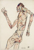 The Dancer  Poster Print by Egon Schiele