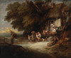 The Cottage Door  Poster Print by Thomas Gainsborough