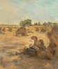 Moisson, m‚îú¬øre allaitant, trois figures  Poster Print by L‚îú‚åêon Augustin Lhermitte