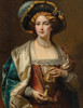 Portrait of a noblewoman Poster Print by Cesare Auguste Detti