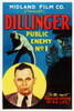 Dillinger John Dillinger 1934 Movie Poster Masterprint - Item # VAREVCMMDDILLEC002H