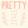 Pretty Poster Print - GST