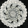 Mini Abstract Rosette I Poster Print - Chariklia Zarris