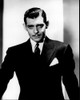 Clark Gable In Suit With Pocket Square Black And White Photo Print