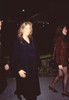 Meg Ryan In Large Black Coat Photo Print