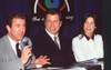 Mel Gibson, John Travolta And Sandra Bullock At Nato/Showest '96 Convention Photo Print - Item # CPA3145