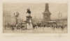 Trafalgar Square  Poster Print by William Walcot