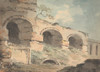 Ruin with Three Arches Poster Print by William Sawrey Gilpin