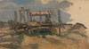 Drilling a Well  Poster Print by Edouard Agneessens